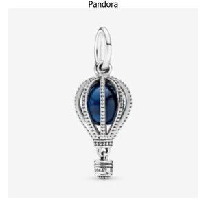 Pandora Blue Hot Air Balloon Travel Charm
